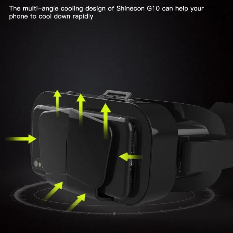 3D VR Gaming Glasses, Head-Mounted Panoramic VR Box, for 4.7-7.0 Inch Smartphones