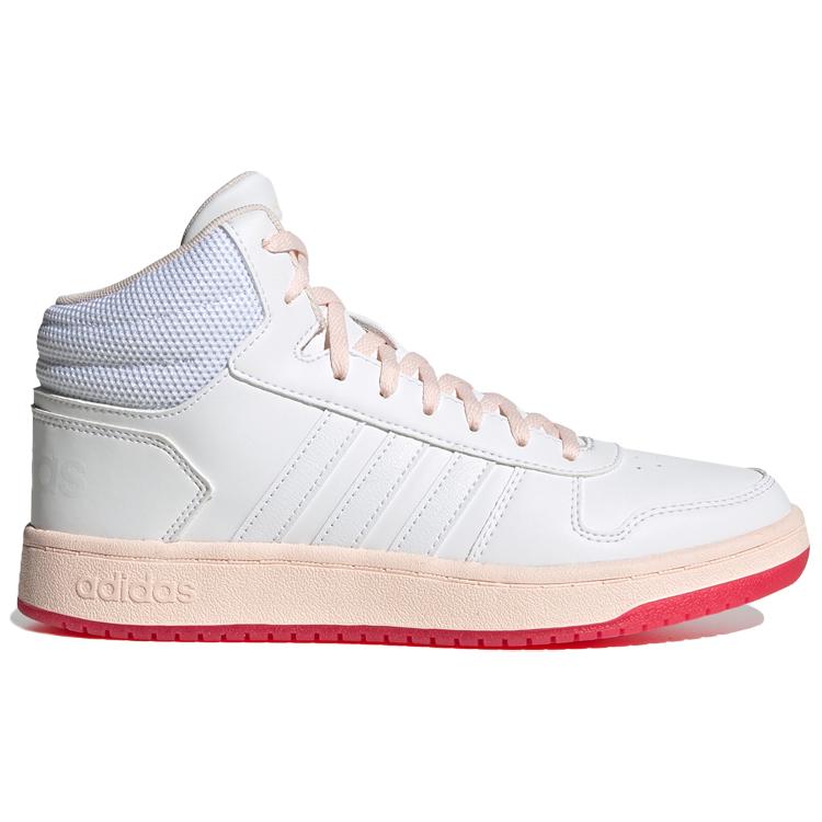 Adidas Wmns Hoops 2.0 Mid 'White Power Pink' FW9355
