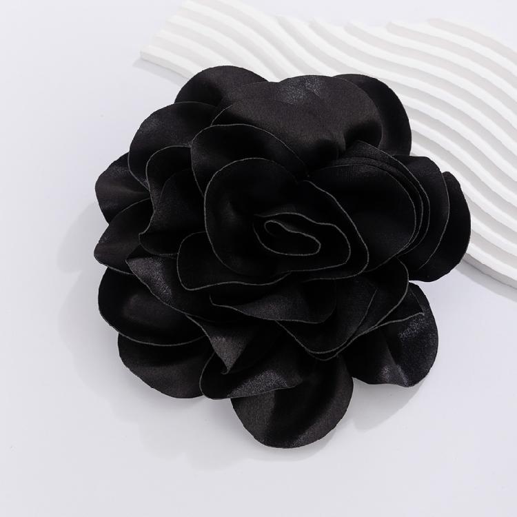 Fashionable Flower Brooch Dinner Party Rose Boutonniere for Special Gatherings