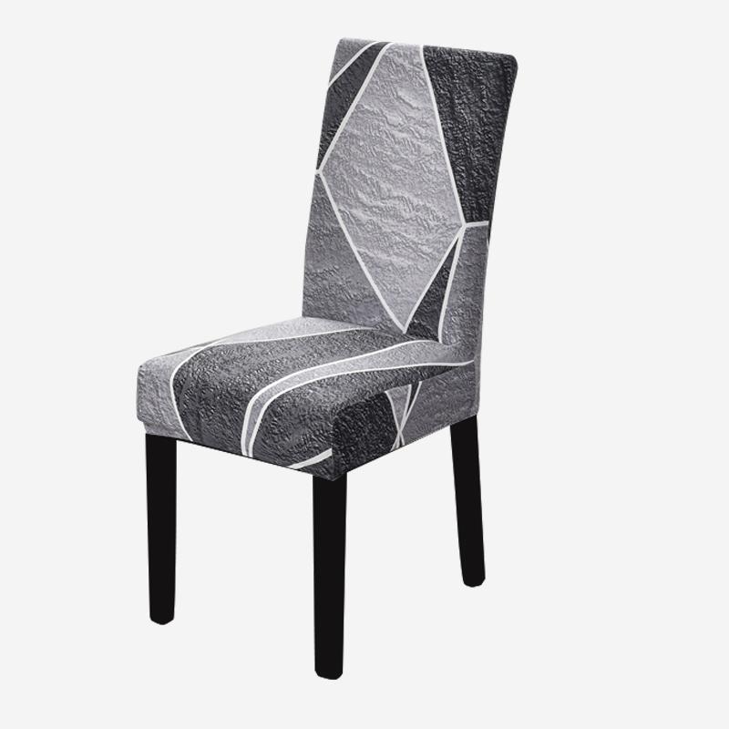 Dining Chair Cover Elastic Seat Slipcover Stretch Chair Covers For Wedding El Banquet Dining Room Office Anti-Dirty Removable