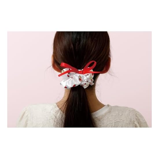 San-X Sumikko Gurashi "Sumikko Gurashi x Sakuma Strawberry Milk Candy" Scrunchie CM51301 Size: H110dia.