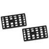 Front Console Central Grill Dash AC Air Conditioner Vent Grille for Jeep Wrangler TJ 1997-2006 Cherokee 1997-2001 5FS10LAZAB