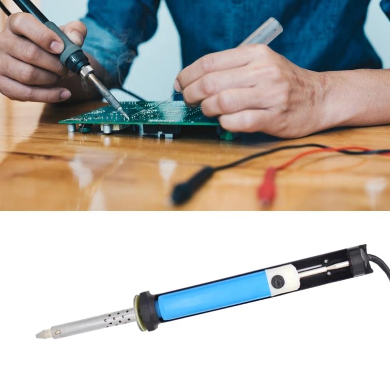 110V/220V Electric Soldering Tool with Metal Body and Powerful Suction Fit for Heavy Duty Repairs Electronics Repair 30W