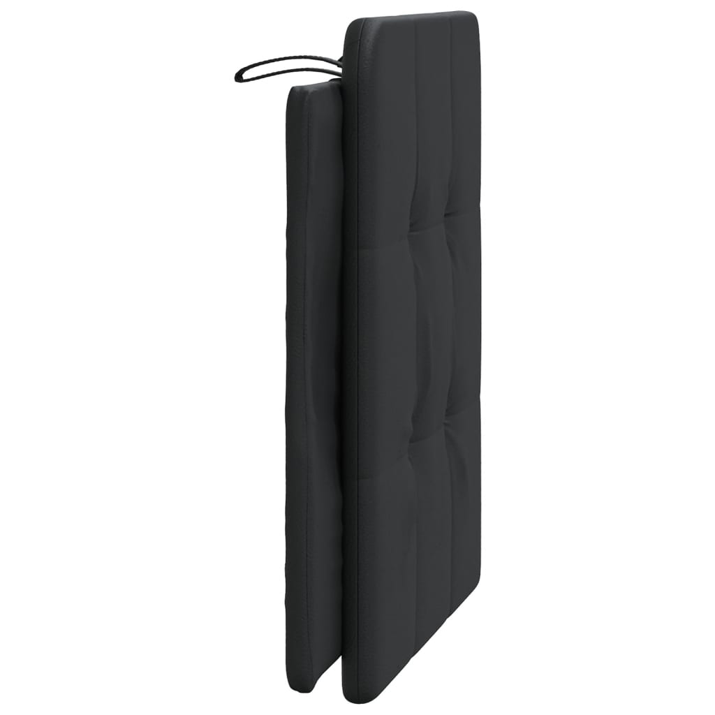 Vidaxl Headboard Cushion, Black, 80 Cm, Faux Leather