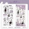 Yuxian Girl's Fruit Story Cartoon Stickers for Phone and Journal DIY Decoration