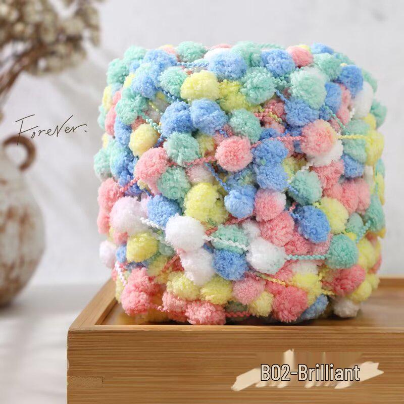 100g Small Snowball Yarn - Perfect for DIY Hand Knitting: Scarves, Hats, Seat Cushions, Blankets, Crochet Projects