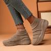 Cozy Fleece-Lined Women's Running Shoes - Lightweight, Soft & Comfortable for Fall/Winter
