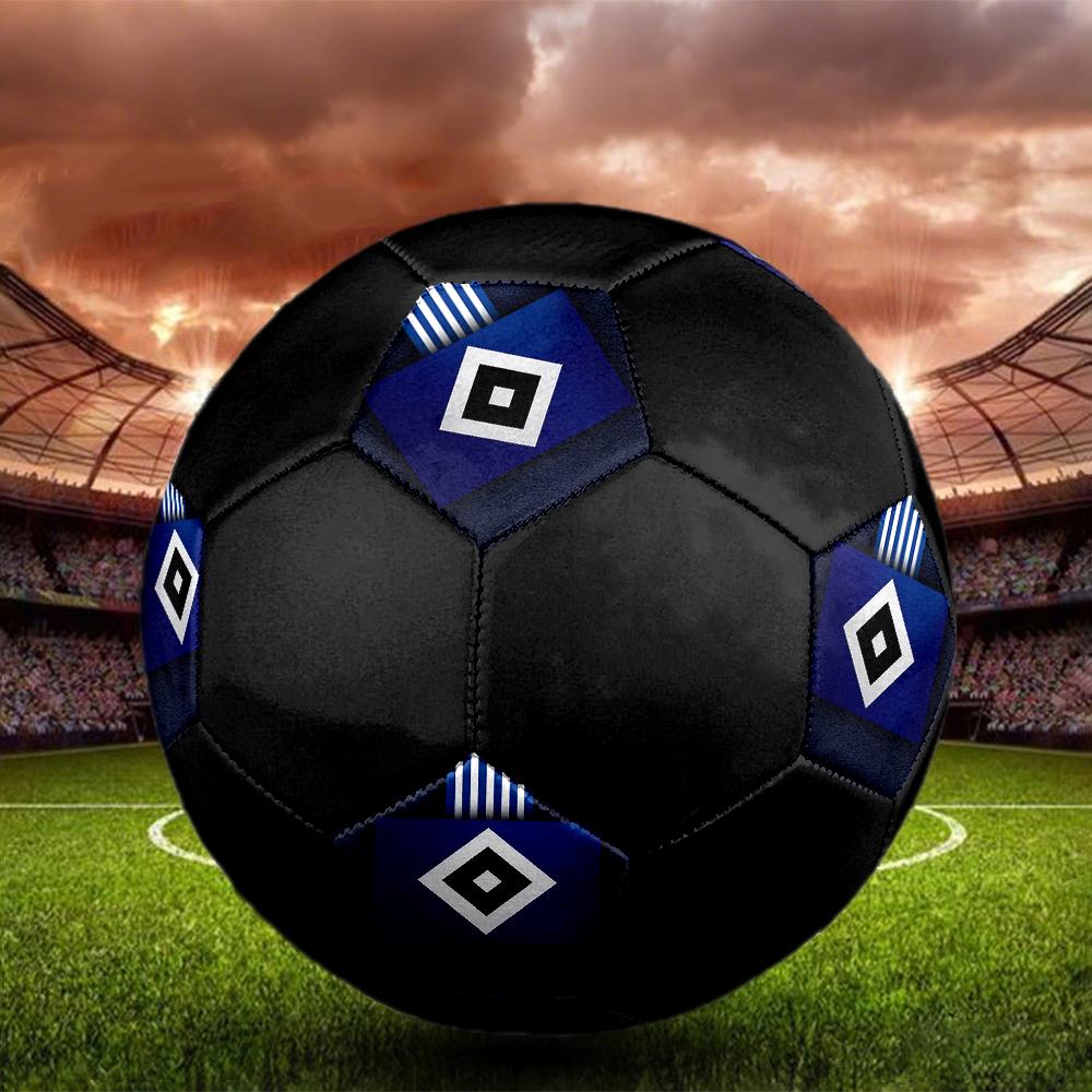 Pallone da Calcio Hamburger SV, colorato, adatto a tutte le età, cucito a macchina, materiale PVC, qualità da competizione, durevole e ad alto rimbalzo