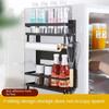 Kitchen Organizer Fridge Shelf Magnetic Holder Paper Towel Holder Metal Shelf Spice Storage Rack Kitchen Accessories Magnet
