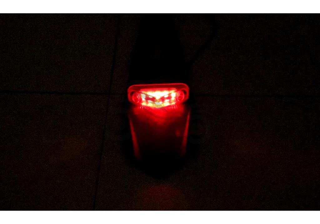 Motorcycle Taillight & Fender Brake Light with License Plate Light