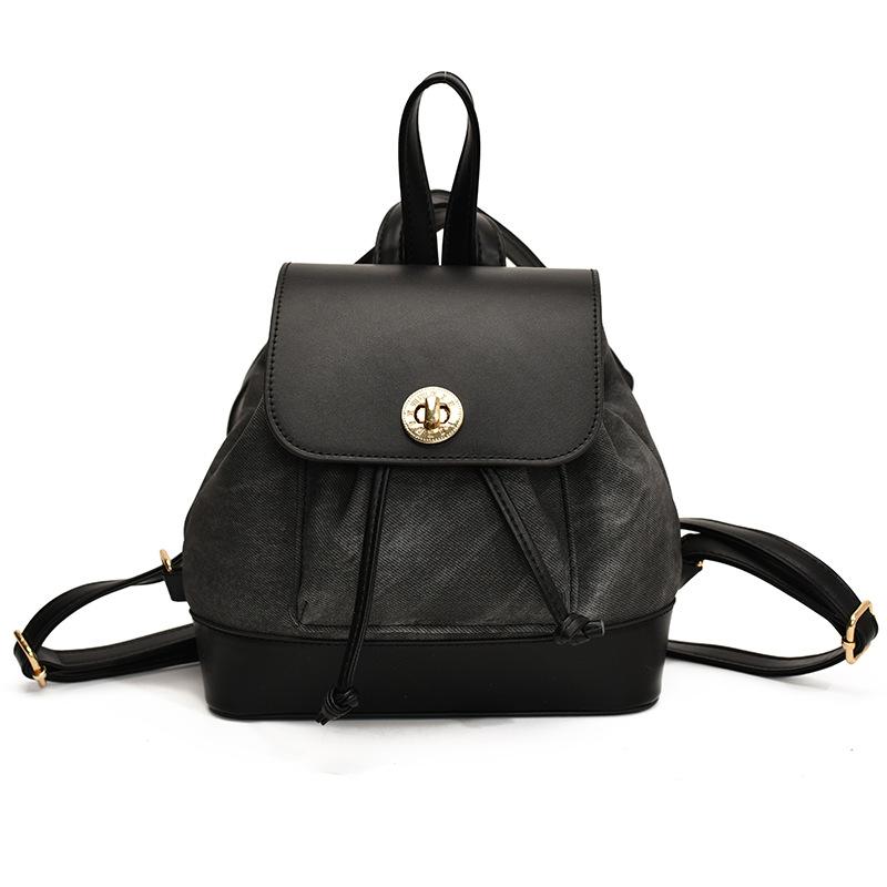 Casual texture single shoulder going out small backpack autumn new fashion backpack tide
