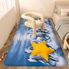 Horse Kitchen Mat Nordic Style Bedroom Living Room Doormat Home Balcony Anti-Slip Welcome Rug