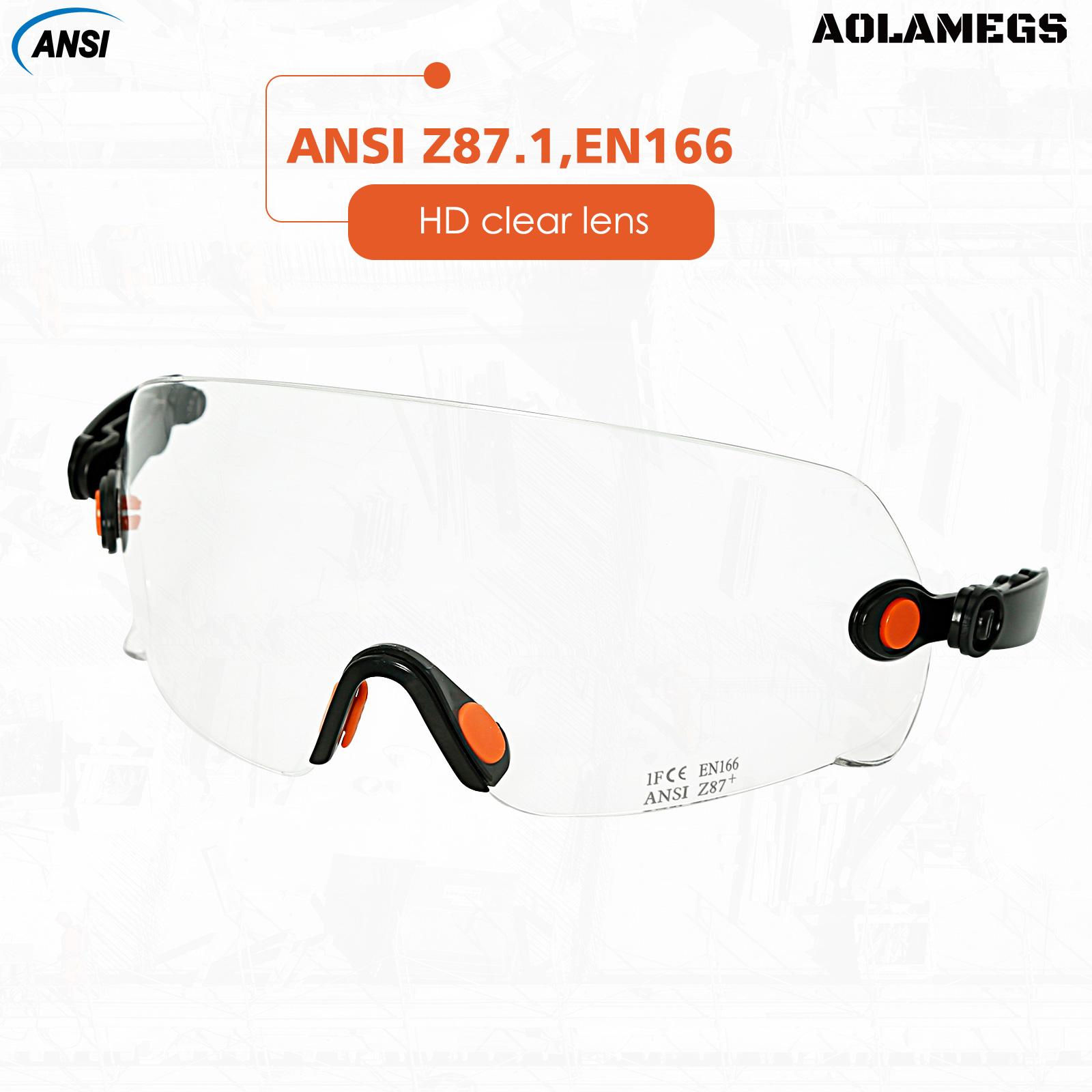 

Аксессуары для защитных очков для защитного шлема Aolamegs Model ABS с сертификацией ANSI и CE
