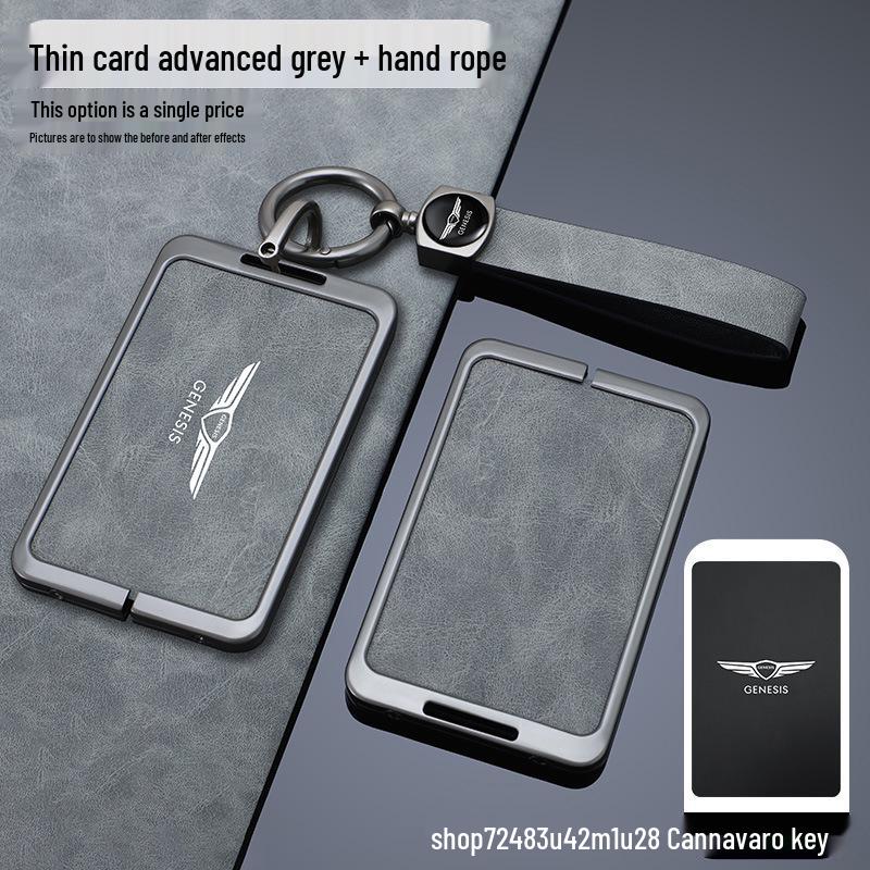 Genesis GV607080 Card Key Cover - Premium Men's Remote Key Bag and Shell