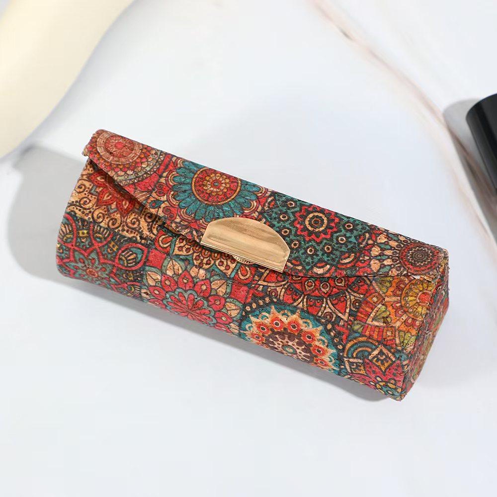 Retro Chinese Style Lipstick Box, Gift Box, Simple and High-end Folding Pastoral Style Lipstick Box, Storage Box.