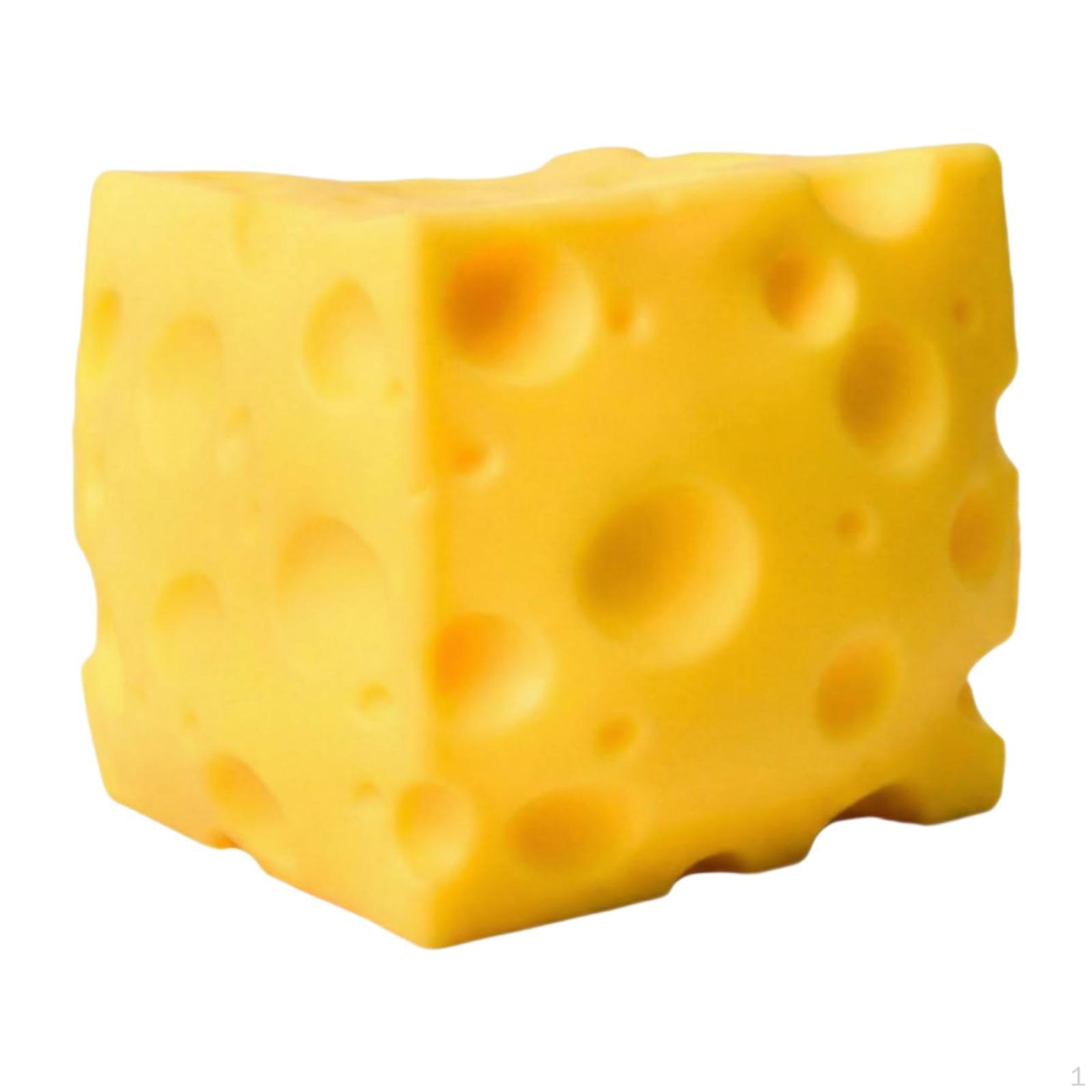 Cheese Block Fidget Toy Sensory Novelty Gift Perceptual for Children Christmas Holiday