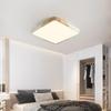 Natural Wood LED Ceiling Lamp for Bedroom and Living Room