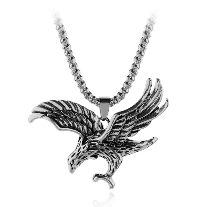The Eagle With Wings Pendants Tide Male Personality Giant Necklace At Affordable S Free Real Reviews Photos Joom - Eagle Arrowhead Pendant Necklace
