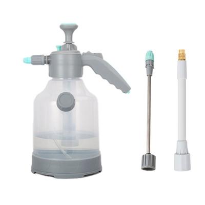 Thickened Plastic Plant Watering Can 3L Side Fill Design Pressure Sprayed Integrated Measurement Cup For Home Gardening