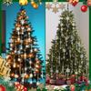21pcs Crystal Ornaments Christmas Tree Decorations Christmas Tree Pendants Drops & Finials Ornaments Sparkling Dazzling Festival Party Decoration