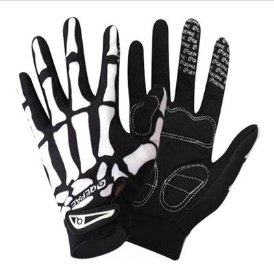 Guanti Teschio Moto Motocross Dirtbike Guanti Dita Intere Sport All'Aria Aperta Per Giovani