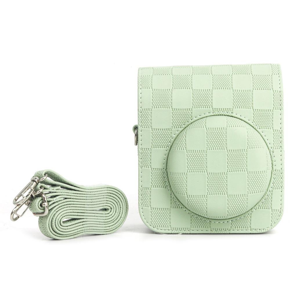 Tragbare Kameratasche, kleine Kameratasche, Kamera-Umhängetasche, PU-Geldbörse, modisches Muster, Kameratasche für Mini12-Kameras