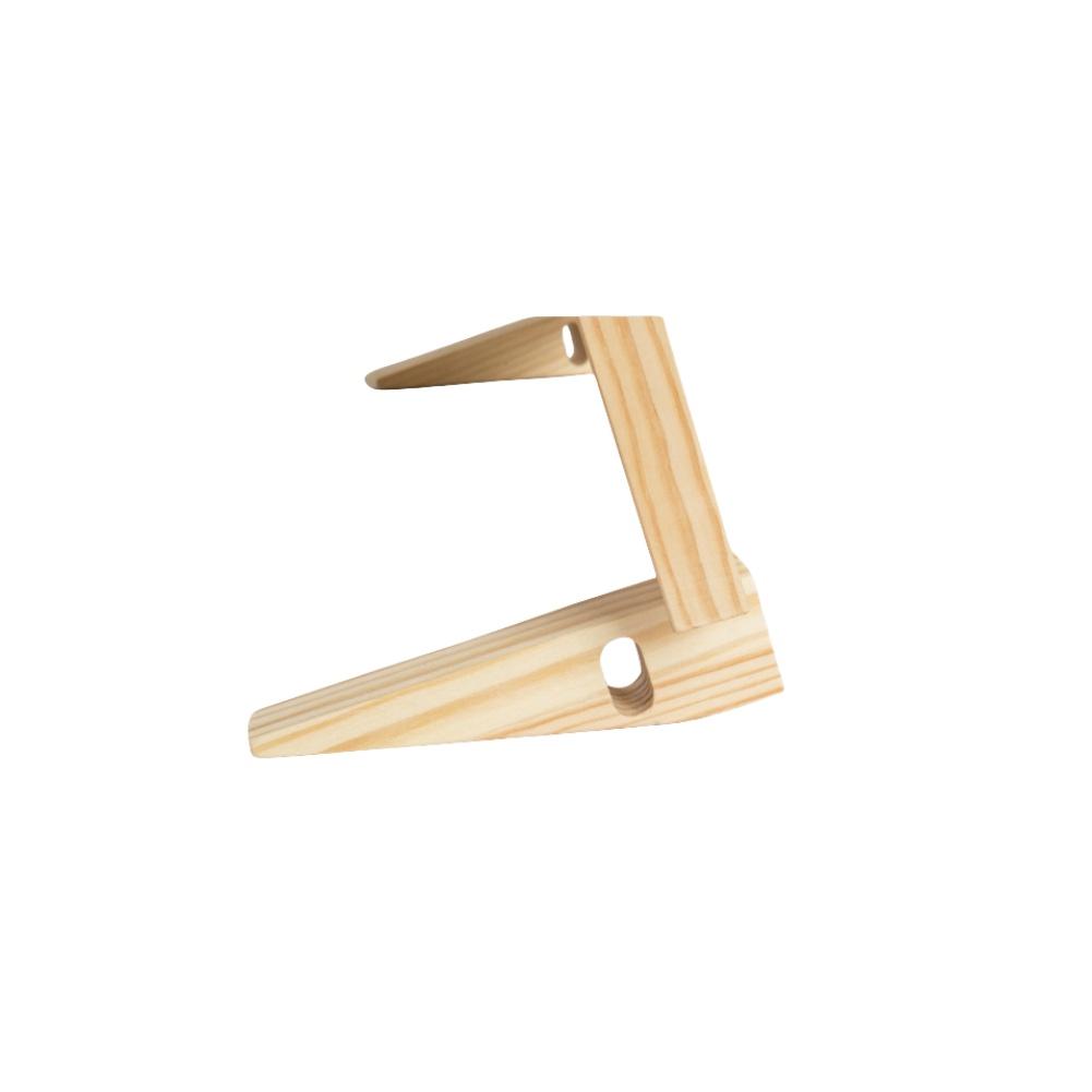 Desktop Cork Board Stand Rectangle Wood Frame Small Bulletin Board Vision Board