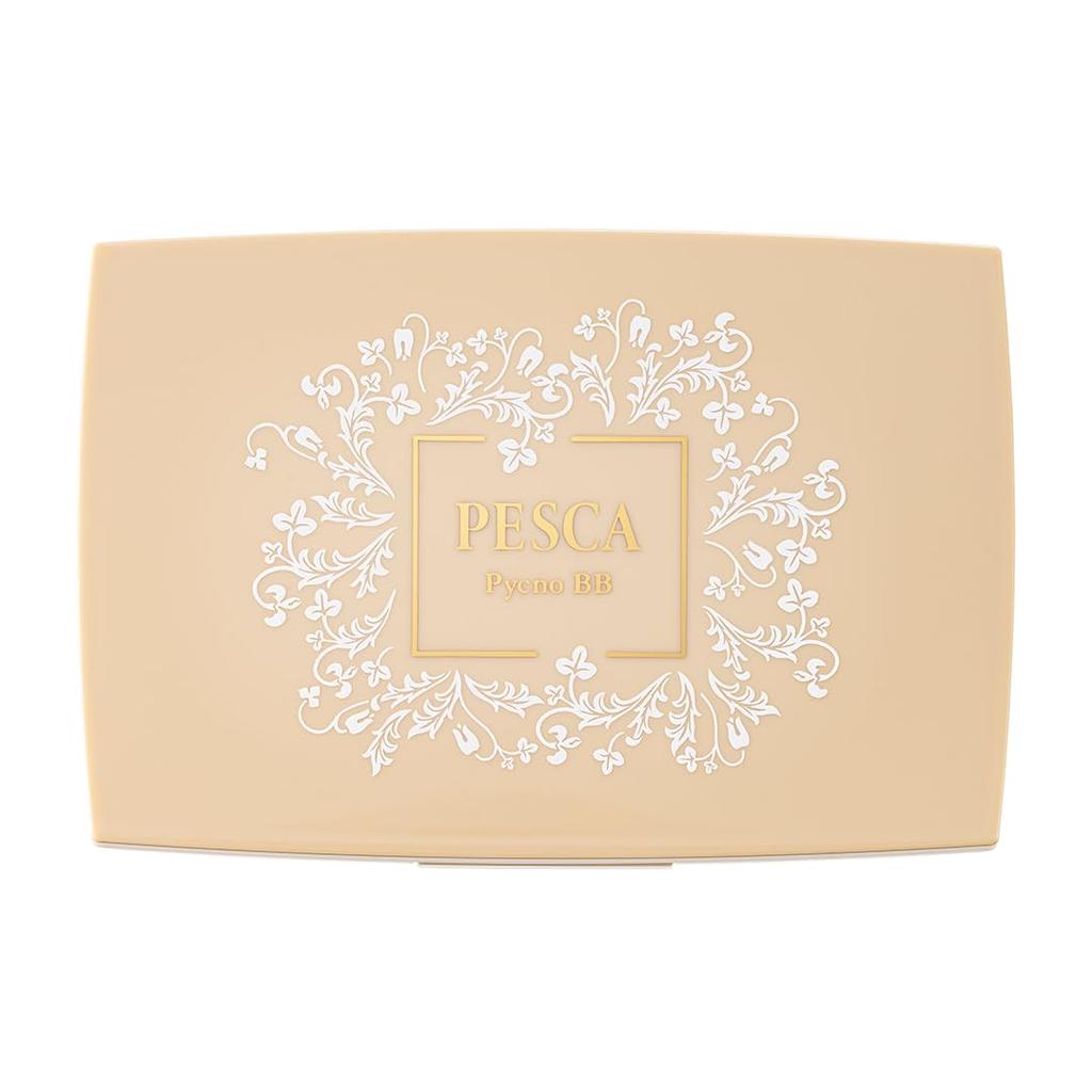 PESCA Pikgelique Serum Poederige BB Nude voor Normale BB-EX Multifunctionele Foundation, Oker, Huid, SPF50+ PA++++