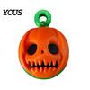 Pumpkin Fidget Spinner Rotating Halloween Toy, Stress Relief Ghost Face Plastic Gadgets Spinner, 3D Printed Toy for Keychain Pendant Party Favors