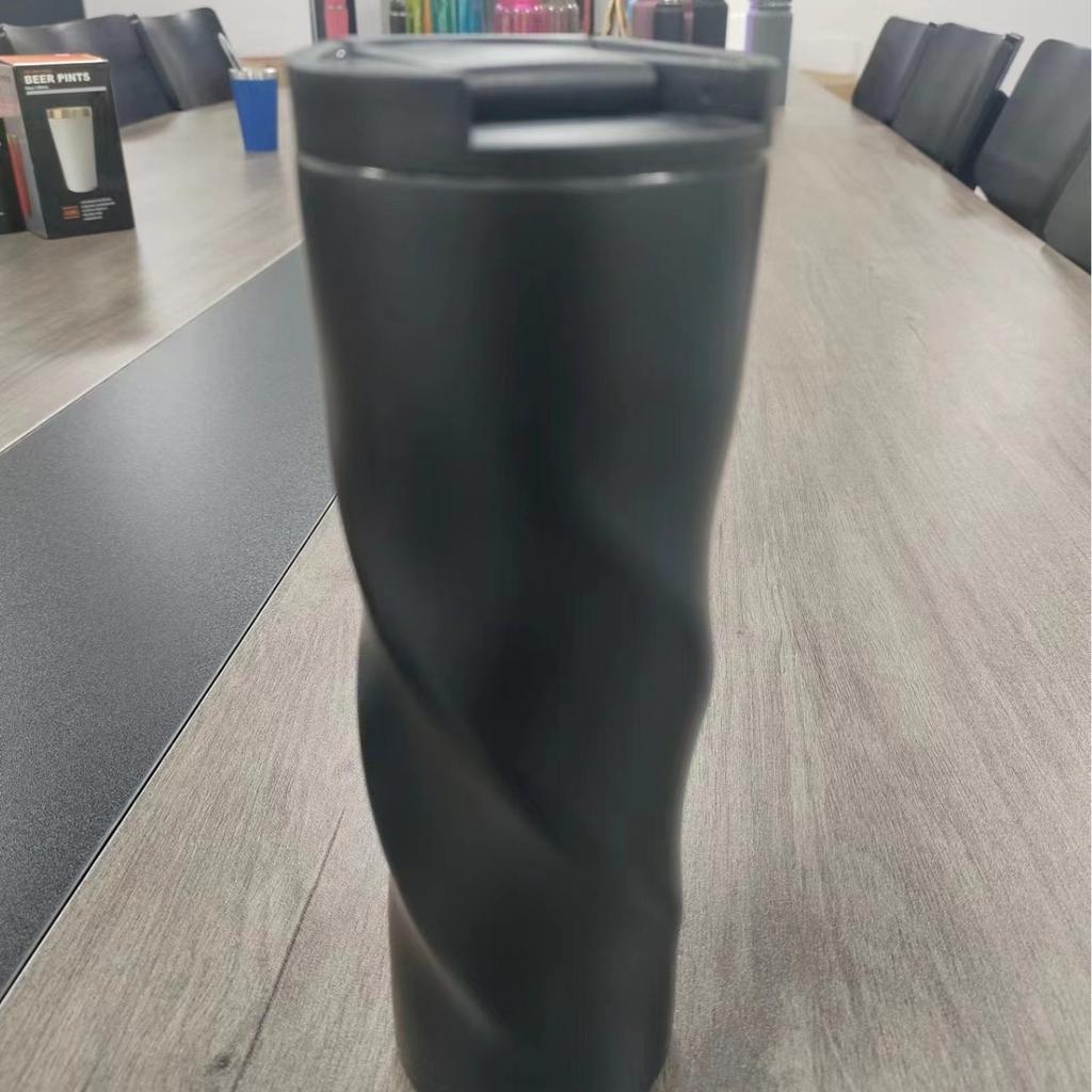 304 Stainless Steel Vacuum Cup Outdoor Car Thread Car Cup Creative Simple Large Capacity Ice Cream Cup