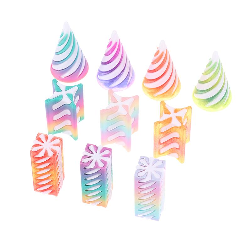 1 Piece Spiral Cone Decompression Toy 3D Printed Pyramid Impossible Pass-Through Sculpture Square Pillar Helix Screw Fidget Toys