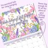 2026 Fuck This Shit: A Year of Sassy Attitude | 12 month Calendar for Tired, Fabulous Women | 12"x8" Floral