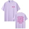 Love Jul 2026 Merch Tshirt Unisex Women Fashion Casual Streetwear Unisexs Clothing Hip Hop Vintage Oversized Short Sleeve T Shirts