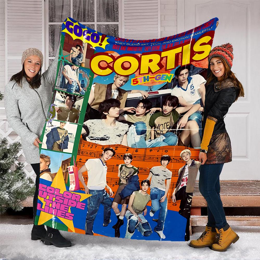 1 Stück Cortis Outdoor Weiche Decke Ultra Flauschig, Warm, Vielseitig und Pflegeleicht für Camping, und