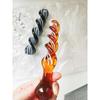 VaHppy Threaded Circle Stained Glass Dildo Adult Sex Toys Anal Plugs Female Masturbation SM  Gay Twisted Twist 4 Styles