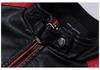 Men's 2026 Retro Patchwork Leather Biker Jacket - Autumn/Winter Stand Collar Fashion