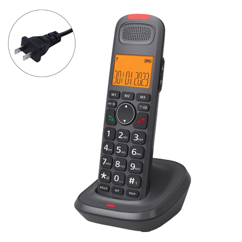 Multi Functional D1015 Wireless Landline Telephone Cordless Phone Desktop Telephone