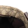 Used GUCCI GG Supreme Shoulder Bag 201446 PVC Coated Canvas Leather Beige Brown Used Unisex