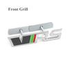 AAABV1 3D Metal Logo VRS Badge Car Trunk Front Grill Emblem For Skoda Fabia 1 MK1 Octavia 2 3 4 A7 A5 Superb RS VRS Sticker Accessories