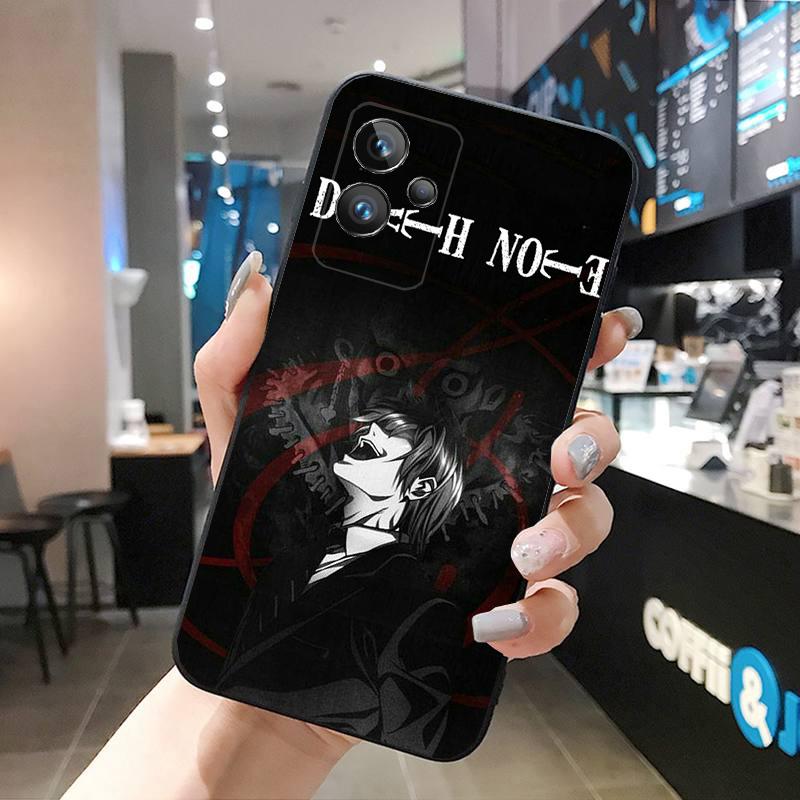 Anime Death Note Phone Case for OPPO Realme 11 10 Pro Plus Realme C55 C30 C25S C53 C35 C21 C33 C31 GT 2 Pro X2 Pro C21Y