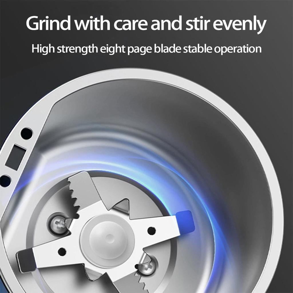 Stainless Steel Electric Grain and Coffee Grinder for Home