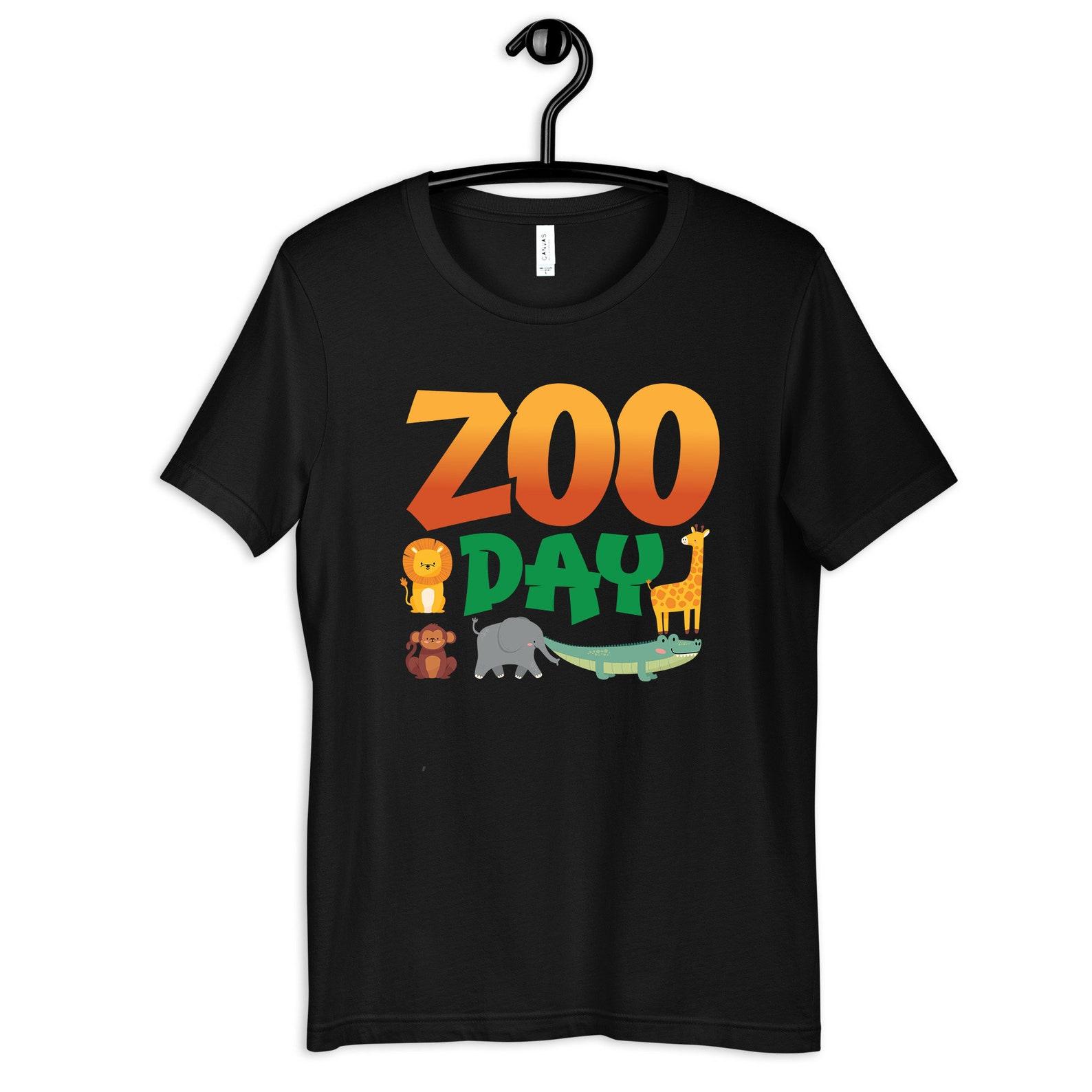 Zoo Day Shirt, Zoo Trip T-Shirt, Zoo Kids Tee, Toddler Shirt, Family Zoo Shirts, T-shirt,T-shirt, T-shirt, Tank Top S