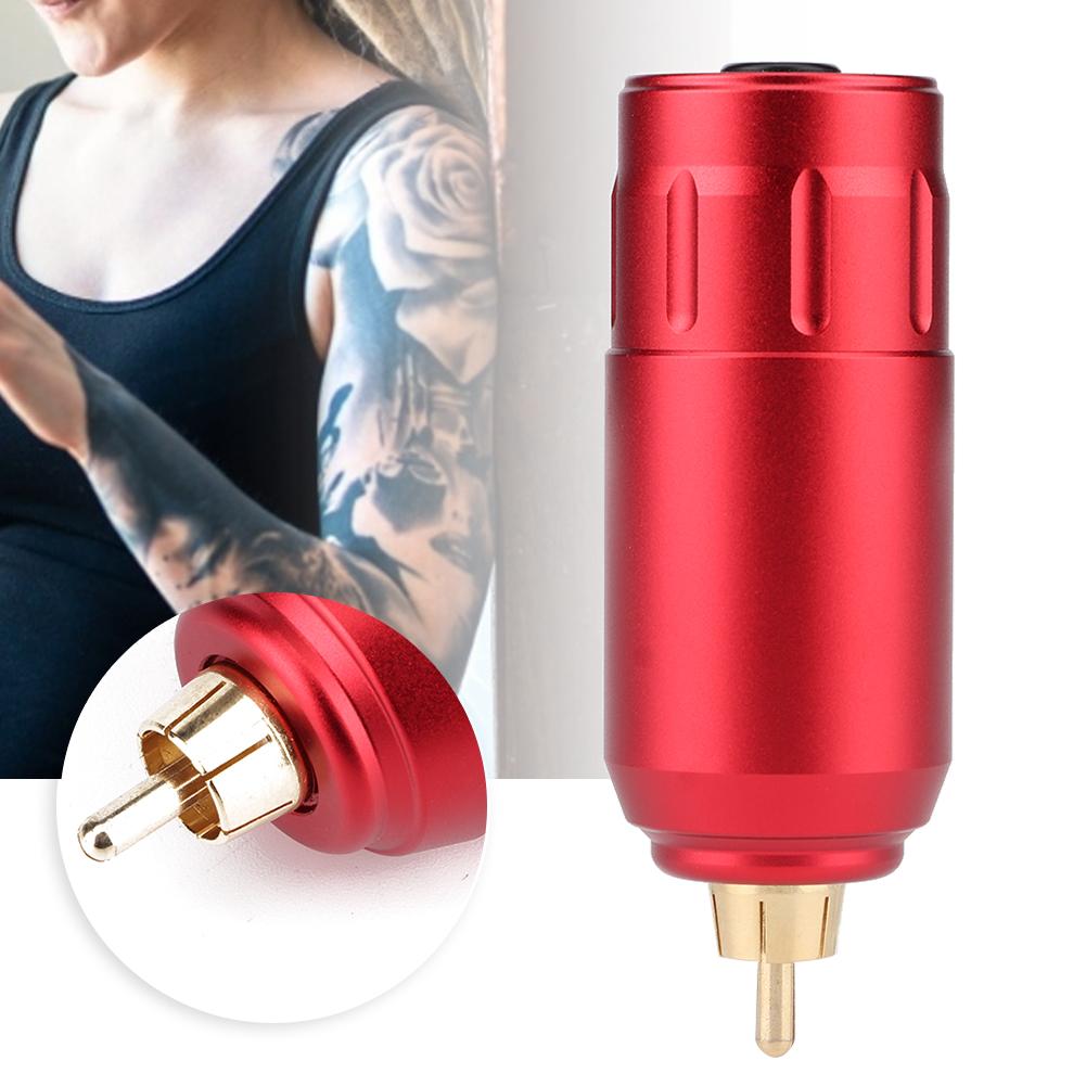 Wireless Power Supply Ultra Light Mobile Battery Pack 1200mAh RCA Connection for Tattoo Pen