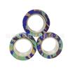 Army Green Graffiti Magnetic Ring Bracelet & Finger Spinner