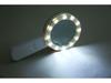 30x Double-Layer Glass LED UV Magnifier for Money, Books, Antiques, Jewelry