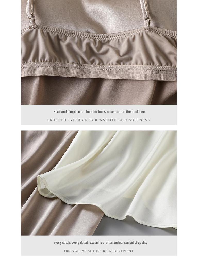 Premium Mulberry Silk Camisole: Lustrous, Comfortable, Breathable, No Bra Needed