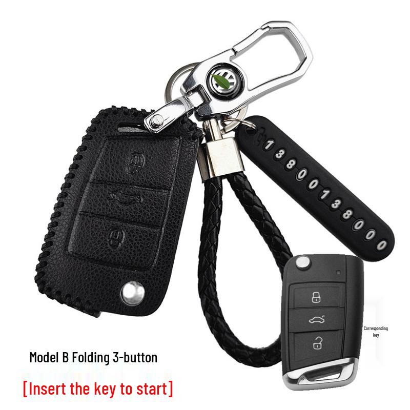 Volkswagen Key Cover for Lavida Plus, Sagitar, Bora, Jetta, Santana, Polo & 2023 Models