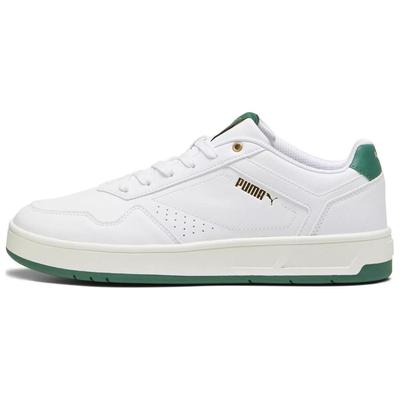 Court Classic White Vine Gold Unisex Sneakers 395018-03
