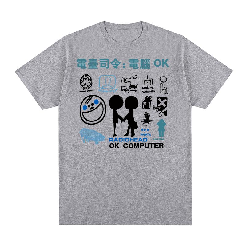 Radiohead Vintage Tshirt The Bend Funny Rock Boy Camisetas Hombre Hip Hop Cotton Unisex T shirt New TEE TSHIRT Womens tops