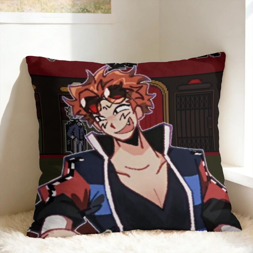 Benny Jackpot Crash Course Eddie Pillow Cover  Kawaii Pillow Case For Office Car Home Decor Soft Cushion Cover Birthday Gift